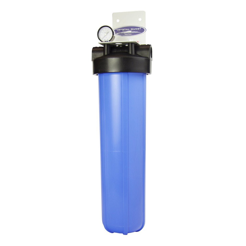Crystal Quest Big Blue Whole House Fluoride Plus Water Filter
