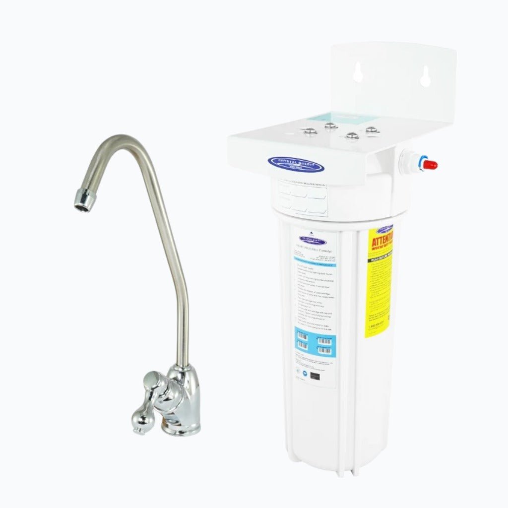 Crystal Quest SMART Single Under Sink Arsenic Plus Water Filter