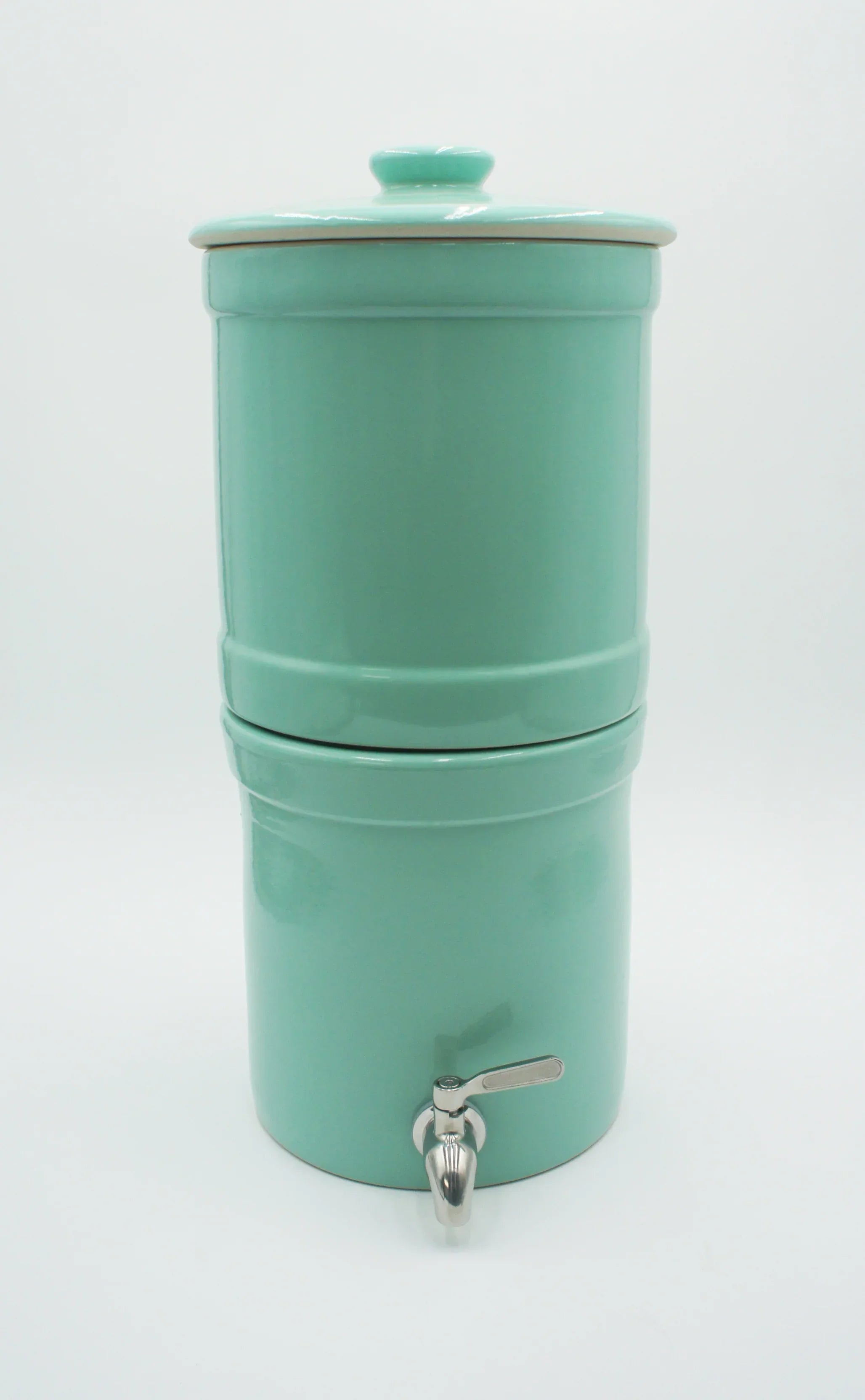 Aquacera Terra2 Stoneware Gravity Water Filter with 2 Filters - Fluoride Reduction Option