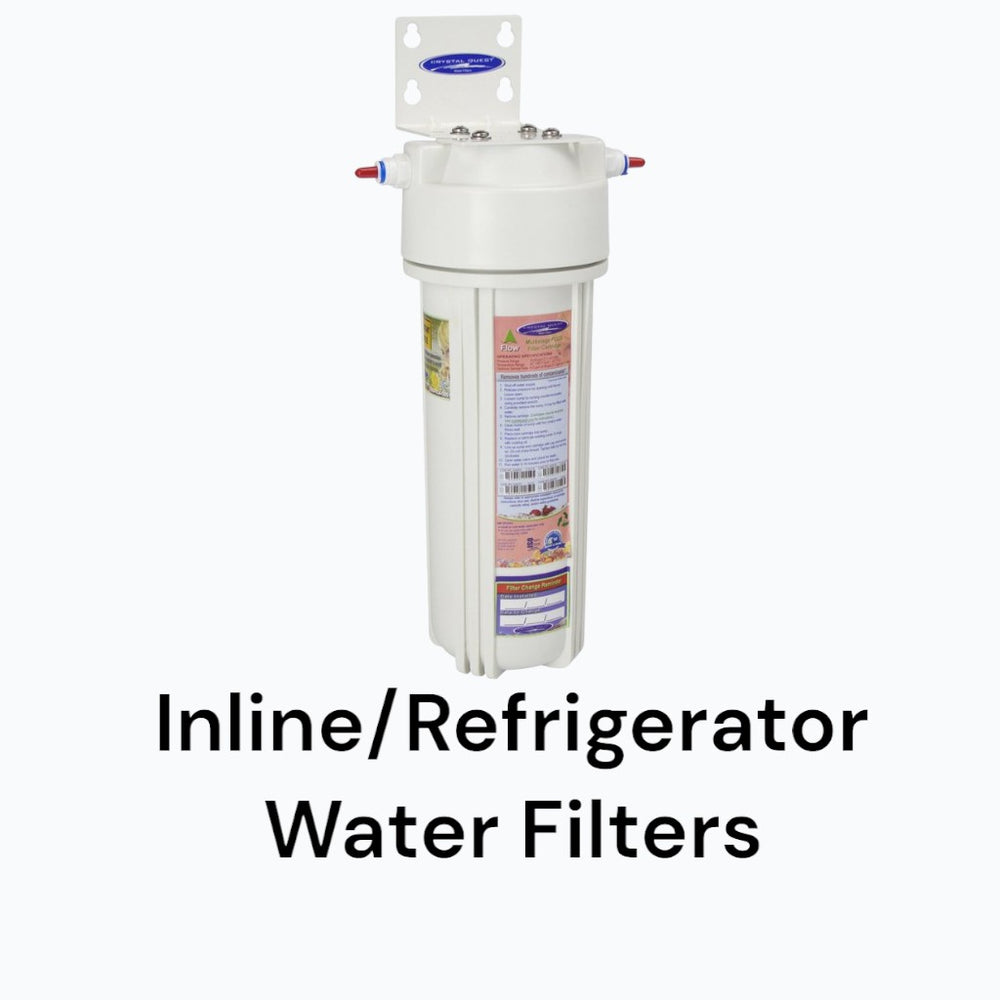 Inline refrigerator filters