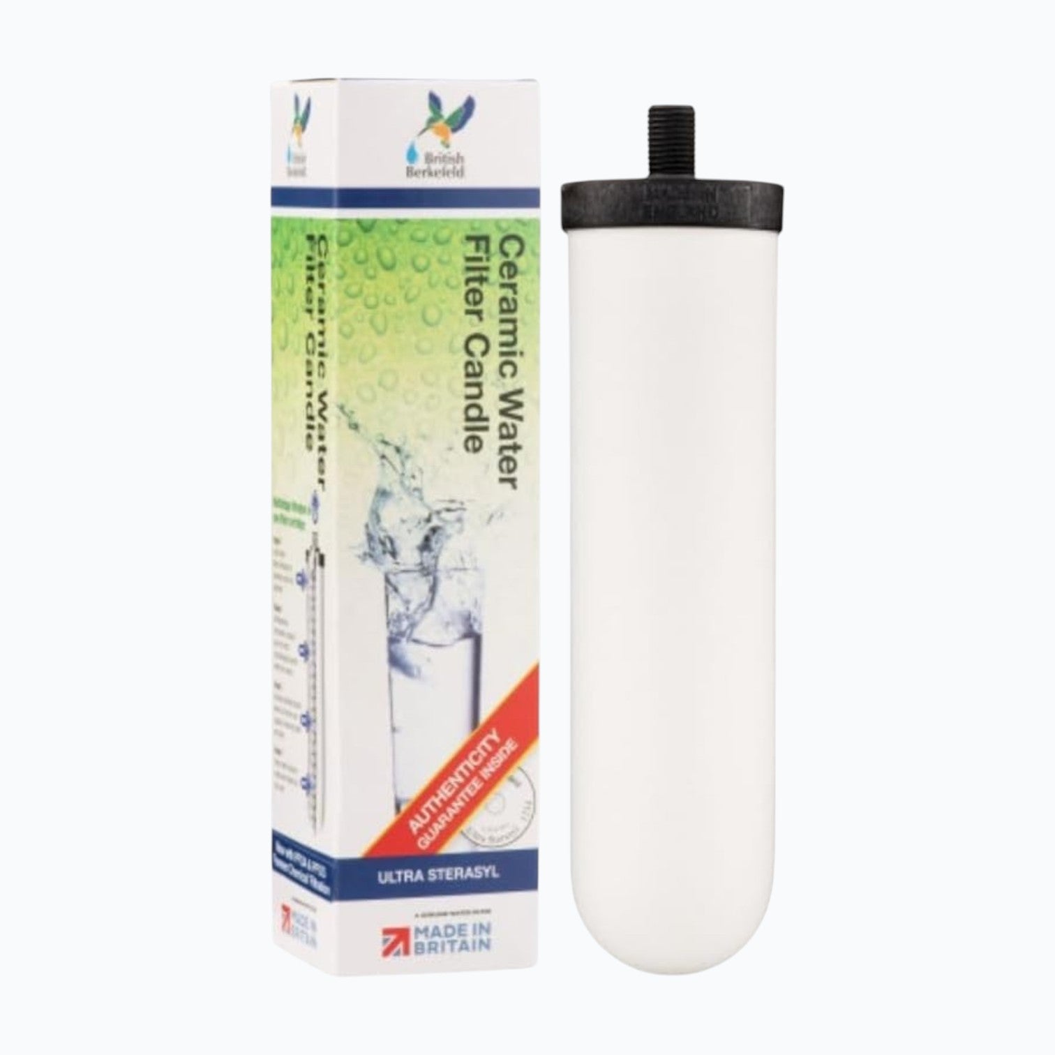 British Berkefeld 7″ Ceramic Ultra Sterasyl Gravity Replacement Filter (NSF Certified)