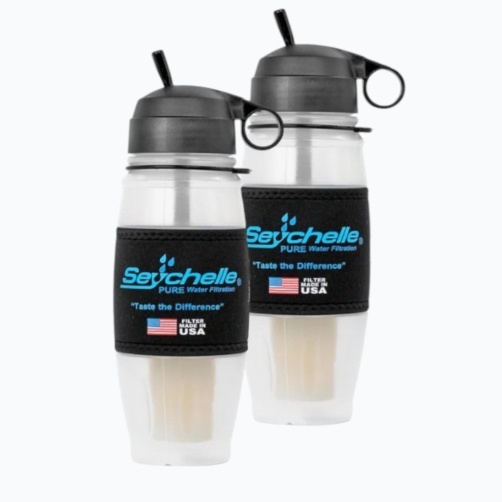 Seychelle Flip Top 28oz Radiological Water Filter Bottle