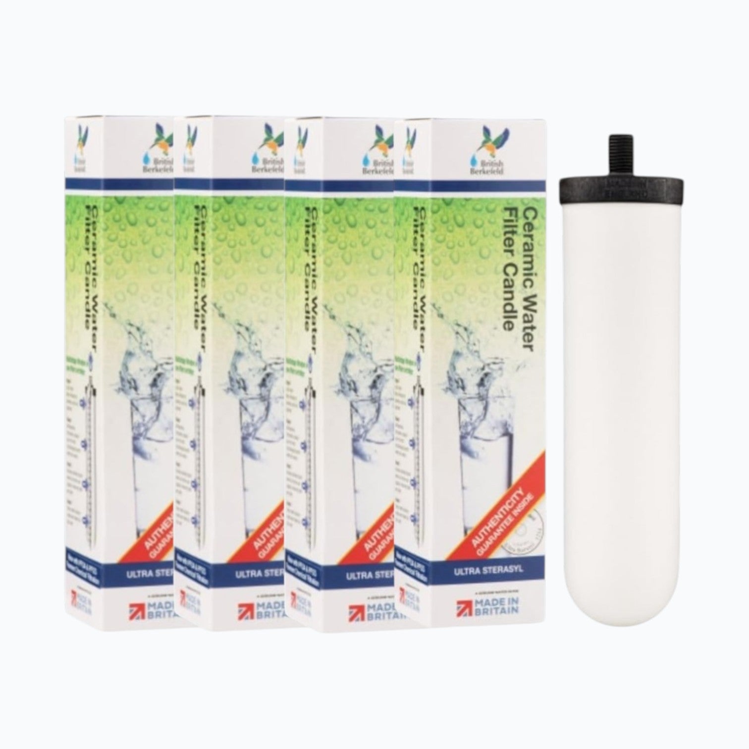 British Berkefeld 7″ Ceramic Ultra Sterasyl Gravity Replacement Filter (NSF Certified)