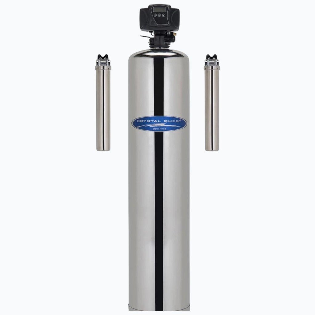 Crystal Quest Whole House Water Filter Optional Water Softener