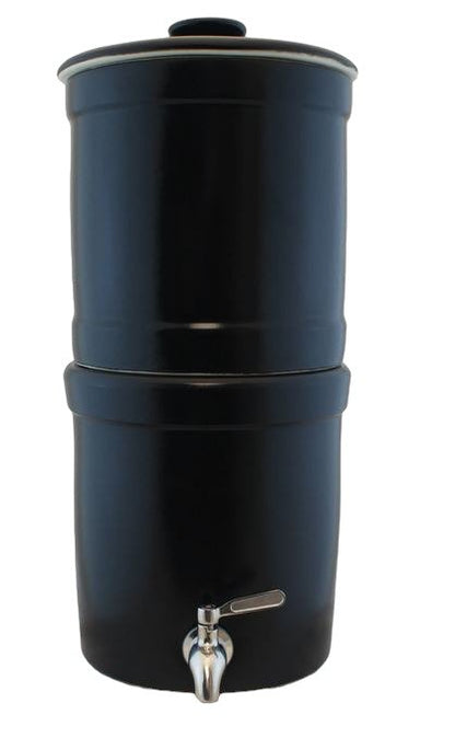Aquacera Terra2 Stoneware Gravity Water Filter with 2 Filters - Fluoride Reduction Option