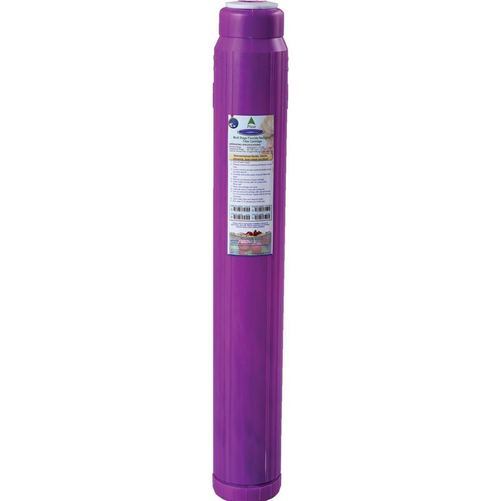 Crystal Quest SMART + Calcium GAC Fluoride Reduction Cartridge