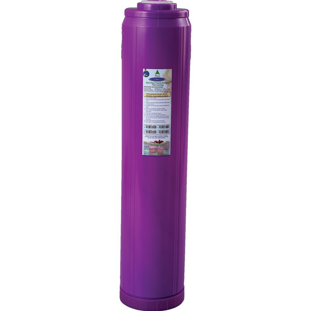 Crystal Quest SMART + Calcium GAC Fluoride Reduction Cartridge
