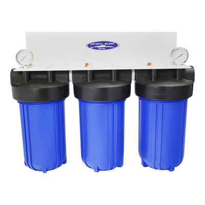Crystal Quest Compact Whole House Iron Plus Water Filter