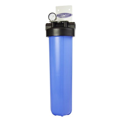 Crystal Quest Big Blue Whole House Iron Plus Water Filter