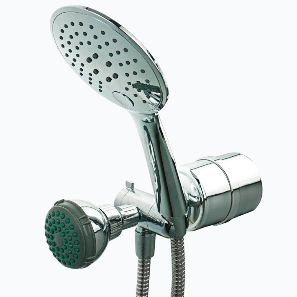 Crystal Quest Handheld and Shower Head Combo Filter