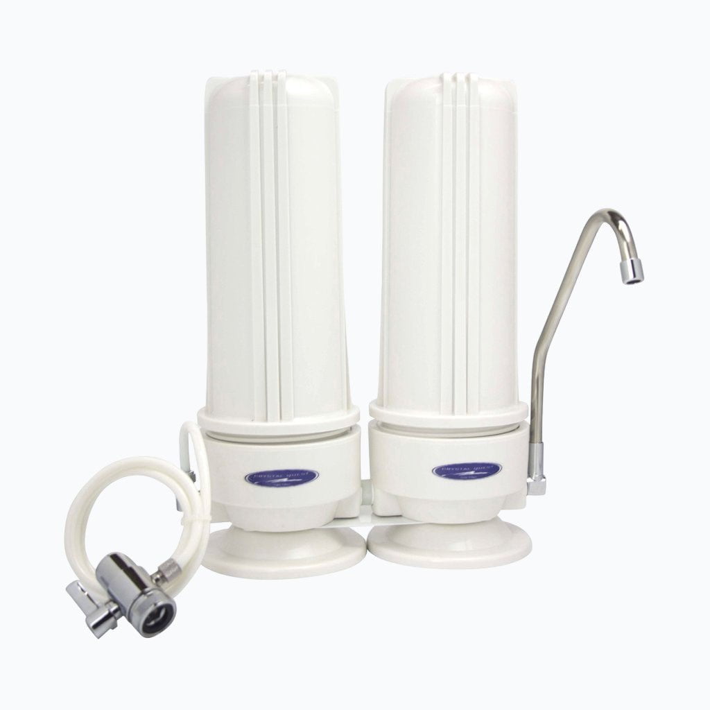 Crystal Quest Countertop Fluoride Water Filter Plus