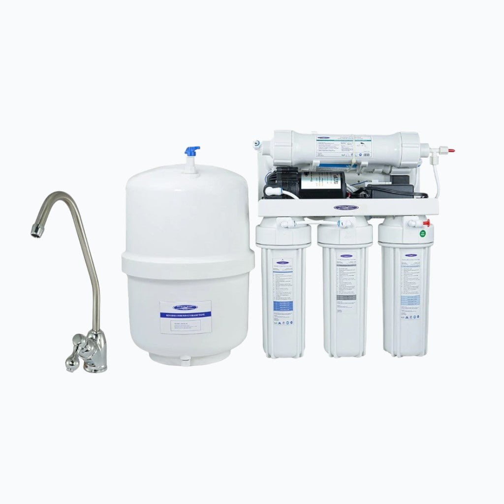 Crystal Quest Thunder 2000CP Reverse Osmosis With Pressure Pump