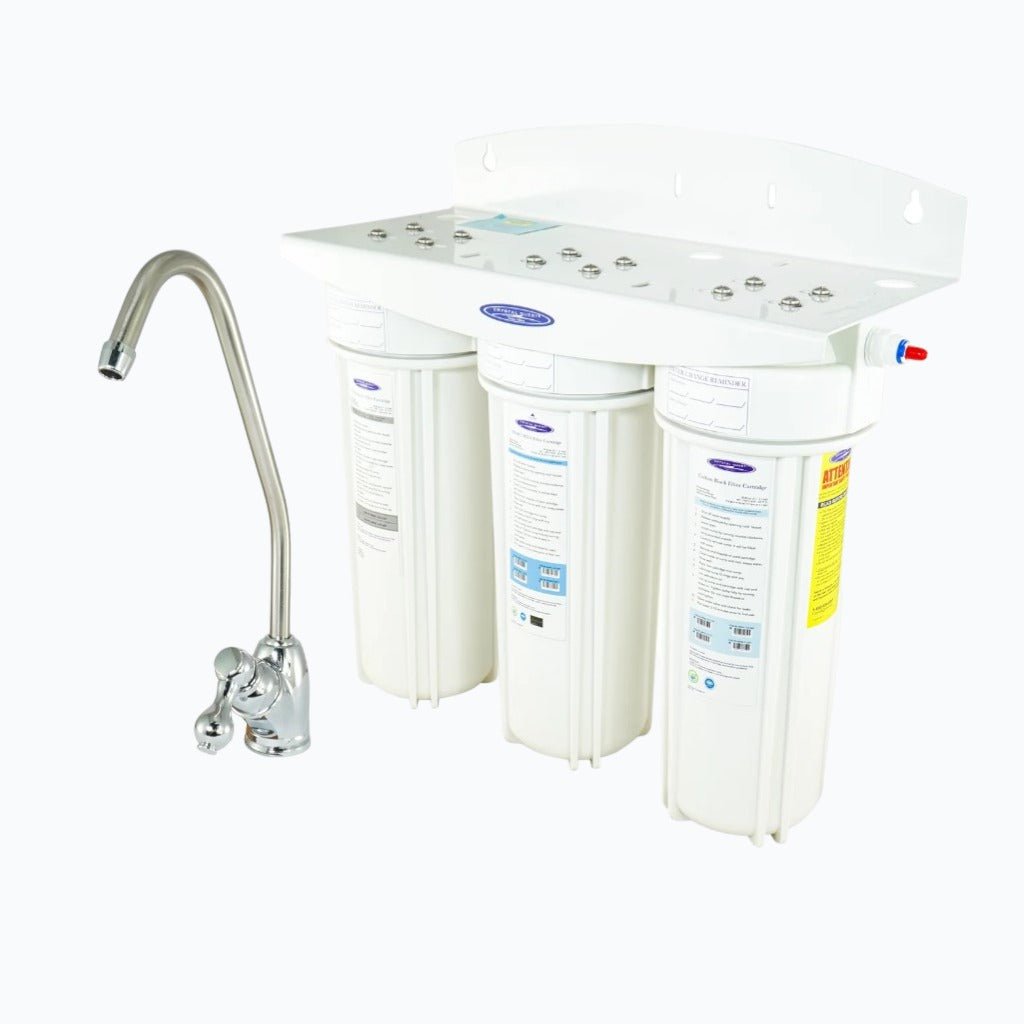 Crystal Quest Fluoride Plus Under Sink Water Filter