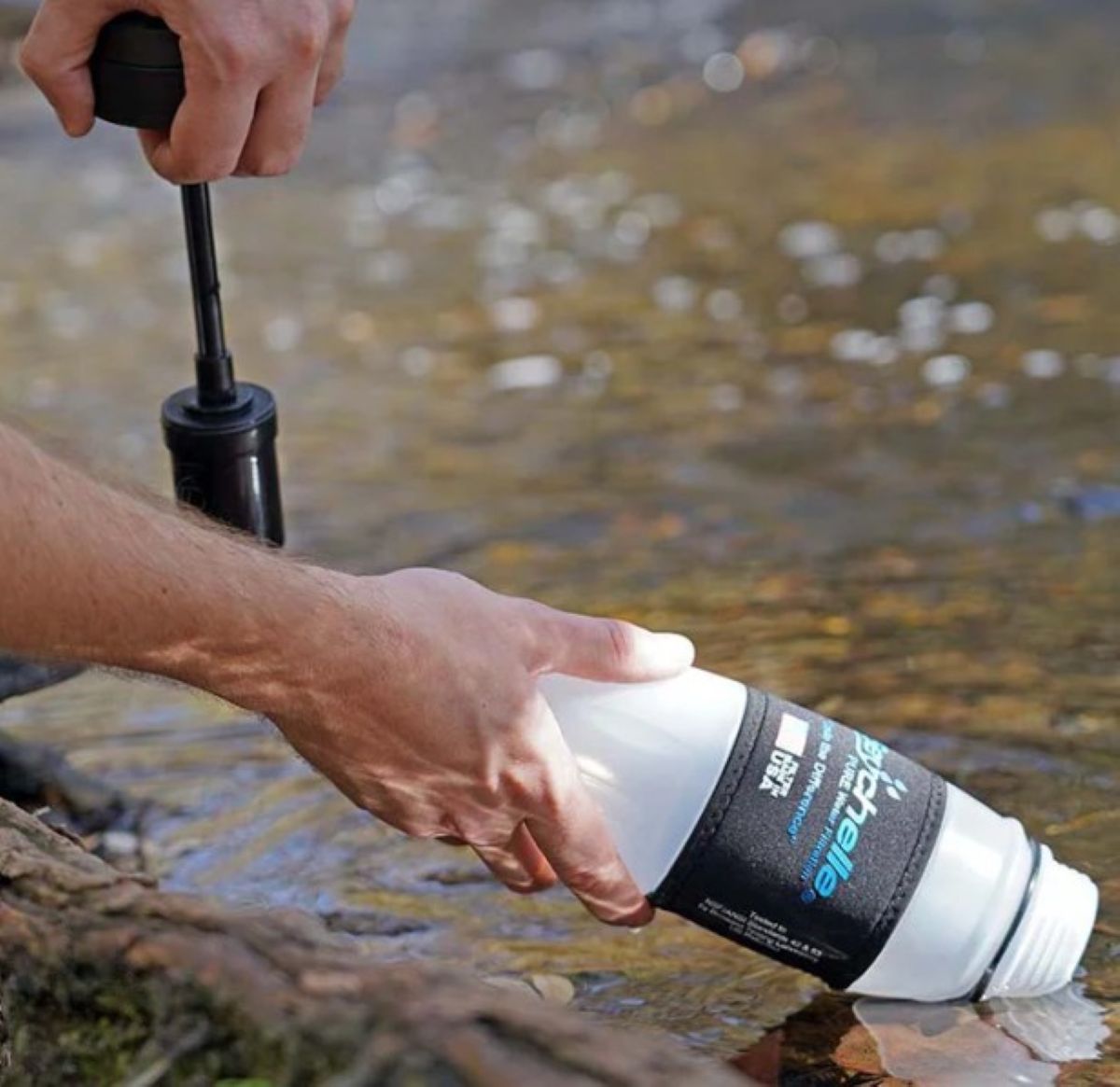 Seychelle 28oz RAD/ADVANCED Flip Top Water Filter Bottle