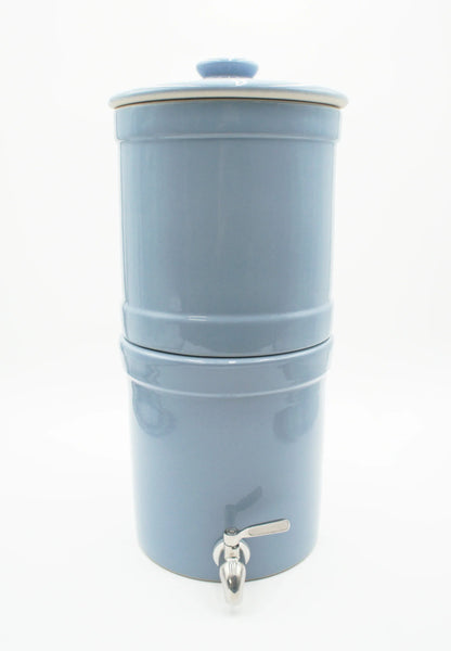 Aquacera Terra2 Stoneware Gravity Water Filter with 2 Filters - Fluoride Reduction Option