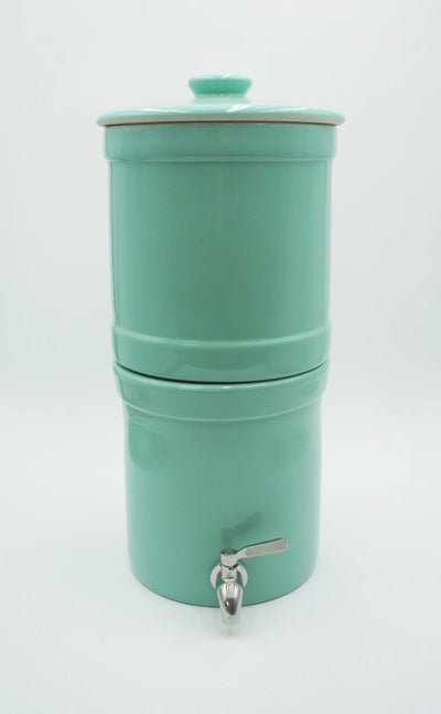 Aquacera Terra2 Stoneware Gravity Water Filter with 2 Filters