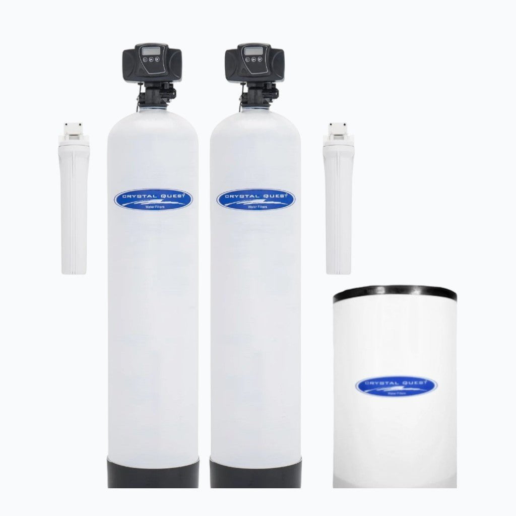 Crystal Quest Whole House Water Filter Optional Water Softener