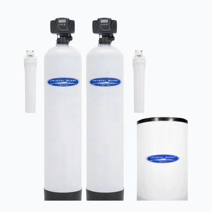 Crystal Quest Whole House Water Filter Optional Water Softener
