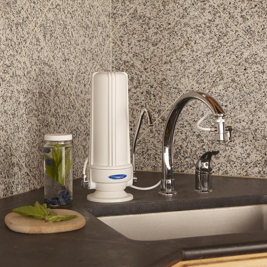 Crystal Quest Fluoride Countertop Water Filter 7 Stages
