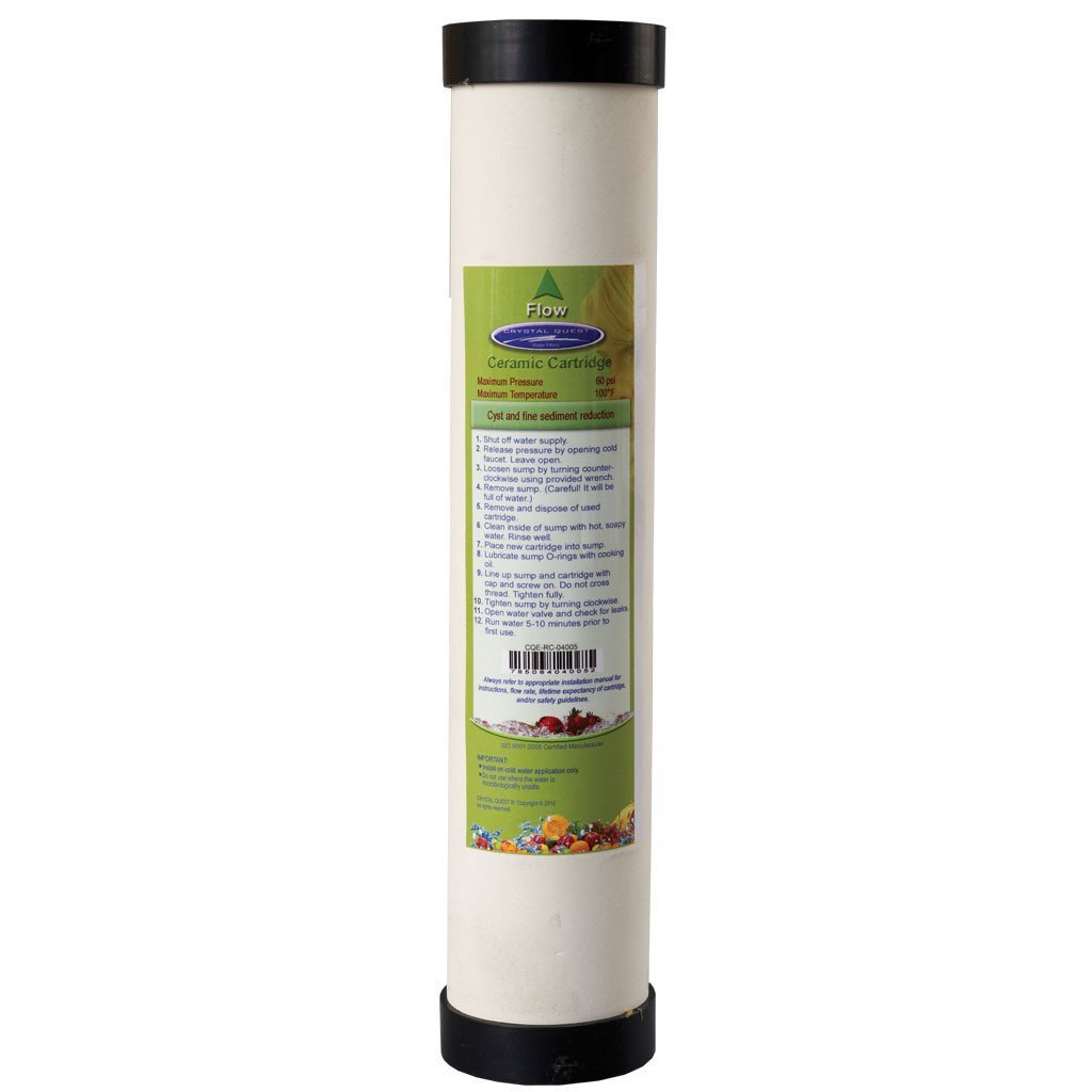 Crystal Quest CQE-RC-04005 ceramic filter cartridge