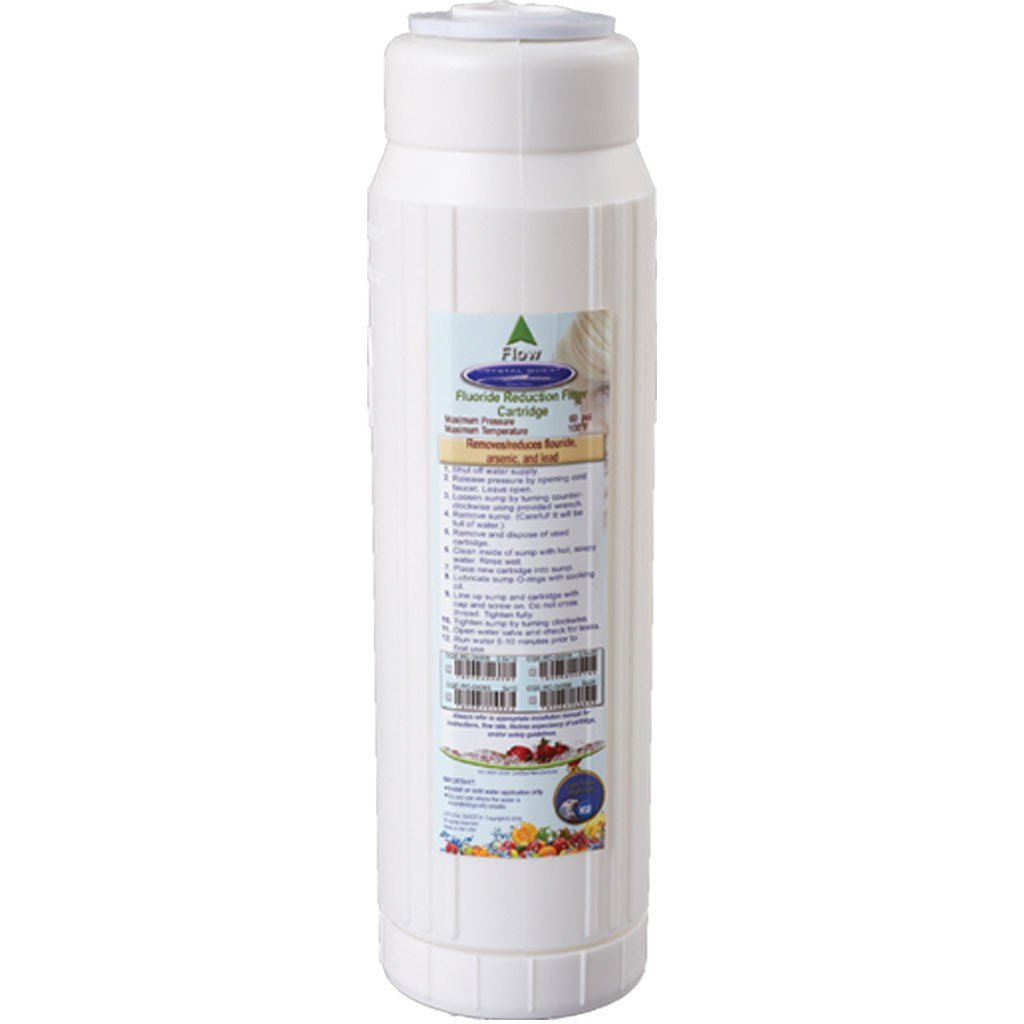 Crystal Quest Fluoride Removal Eagle Activated Charcoal Cartridge