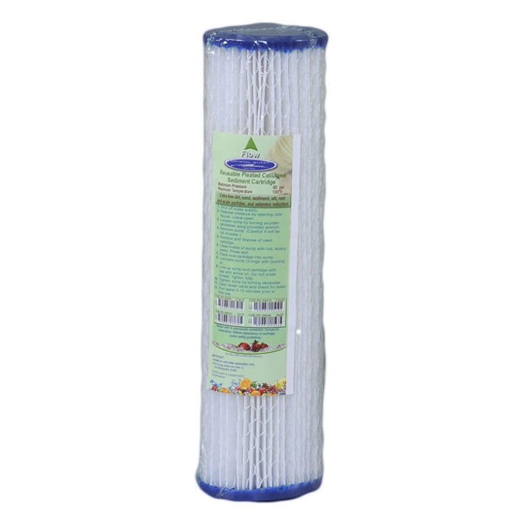 Crystal Quest Pleated Cellulose 5-Micron Sediment Filter