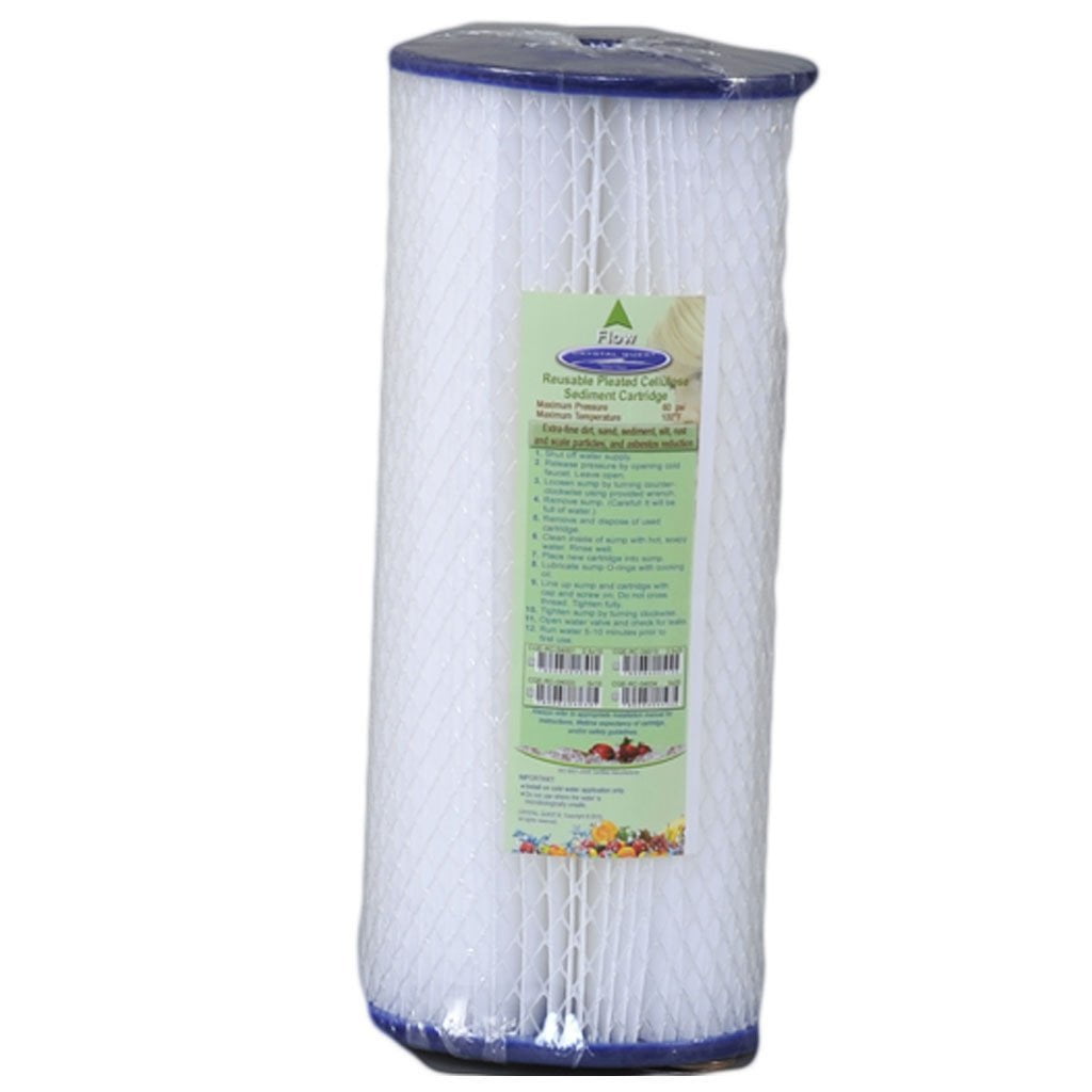 Crystal Quest Pleated Cellulose 5-Micron Sediment Filter