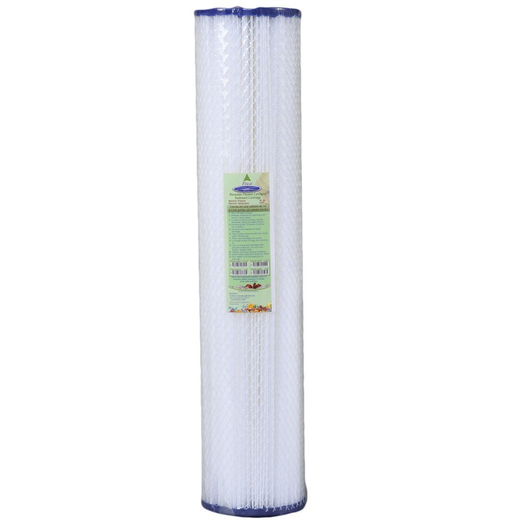 Crystal Quest Pleated Cellulose 5-Micron Sediment Filter
