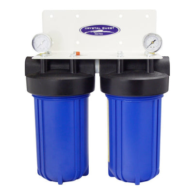 Crystal Quest Compact Whole House Iron Plus Water Filter