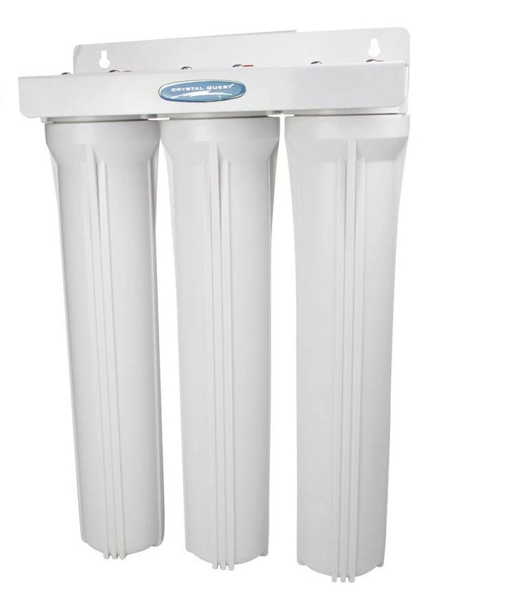 Crystal Quest 8 Stage 20" Whole House Water Filter System