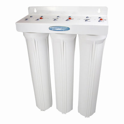 Crystal Quest Mini Slimline Whole House Fluoride Plus Water Filter