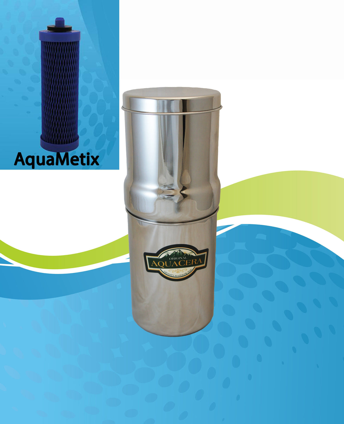 Excursion Mini Gravity Water Filter with AquaMetix