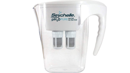 Seychelle Alkaline PH2O Pure Water Filter Pitcher