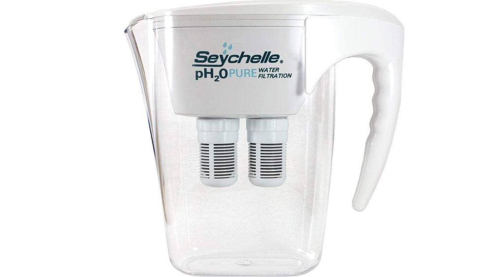 Seychelle Alkaline PH2O Pure Water Filter Pitcher