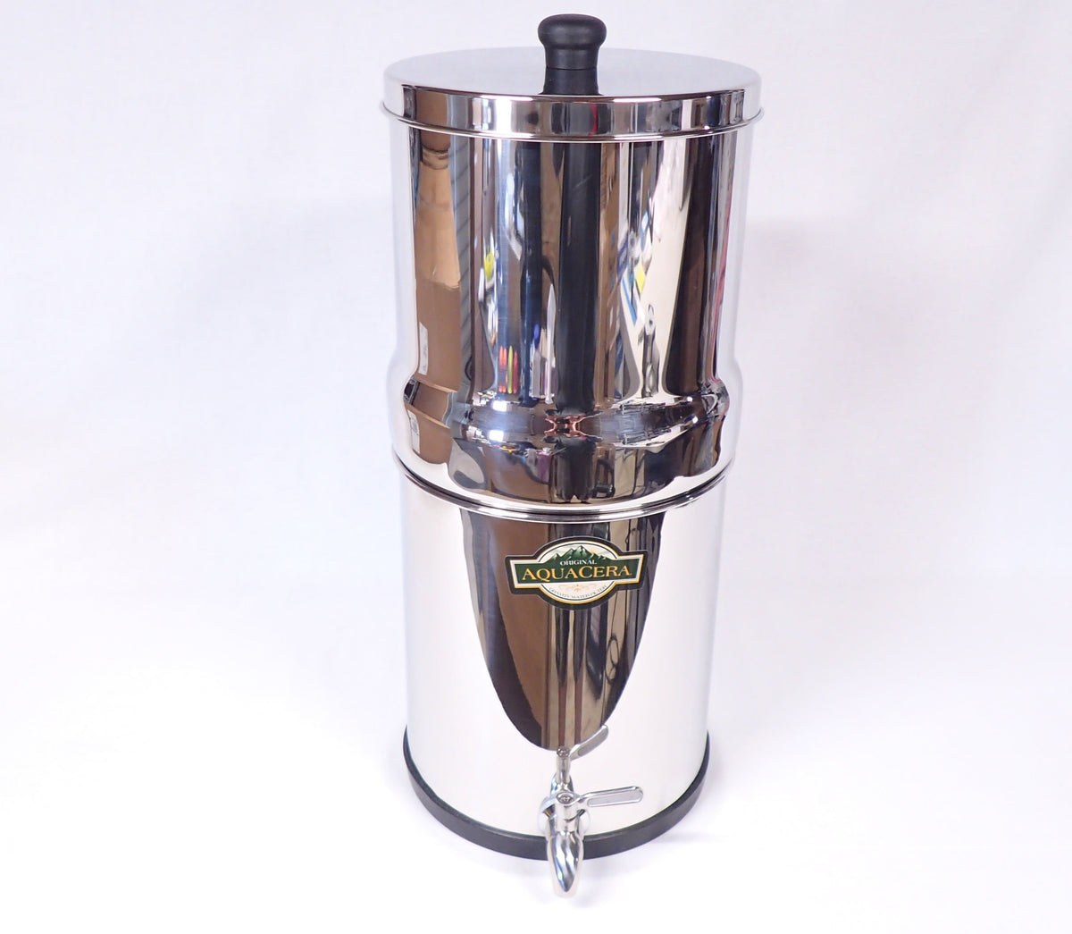 Aquacera Pioneer SS4 Gravity Water Filter with 2 CeraMetix Filters (Filters Fluoride)