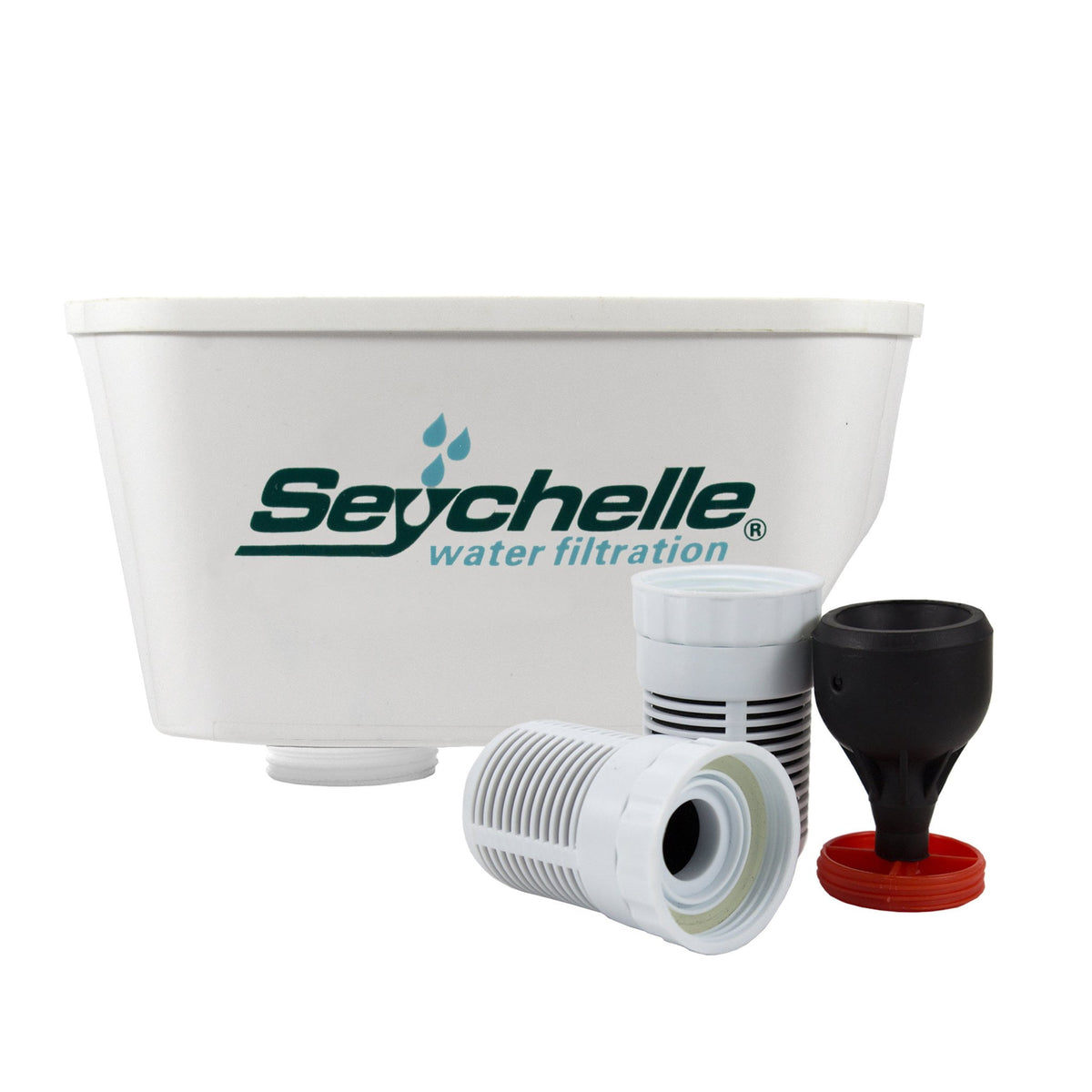 Seychelle 64 oz. Regular Dual Water Pitcher Replacement Filter w/ New Reservoir