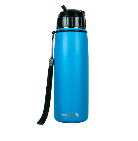 Seychelle Blue Thermal Insulated 26oz PH Plus Water Filter Bottle