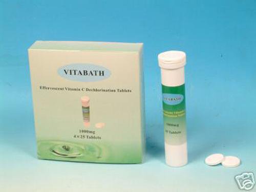 Vitabath Vitamin C Bath Tablets Removes Chlorine